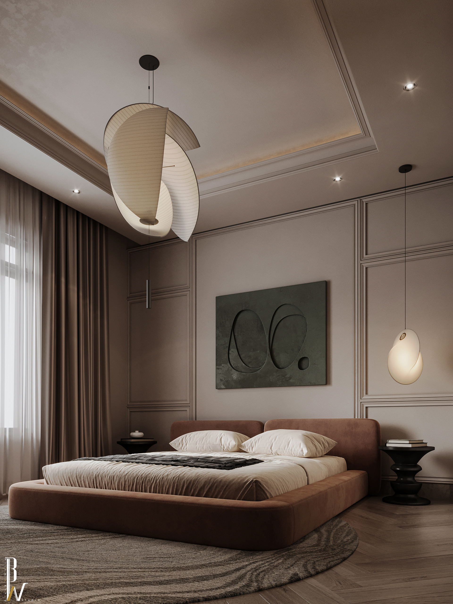 卧室设计丨Black N White-10