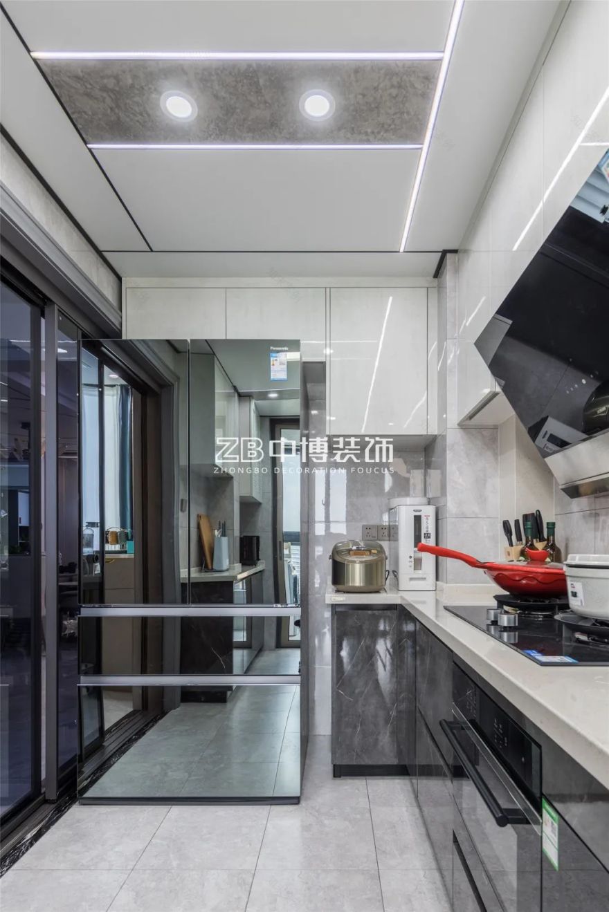 【中博案例】128方现代简约,合理利用色彩打造高级感-45