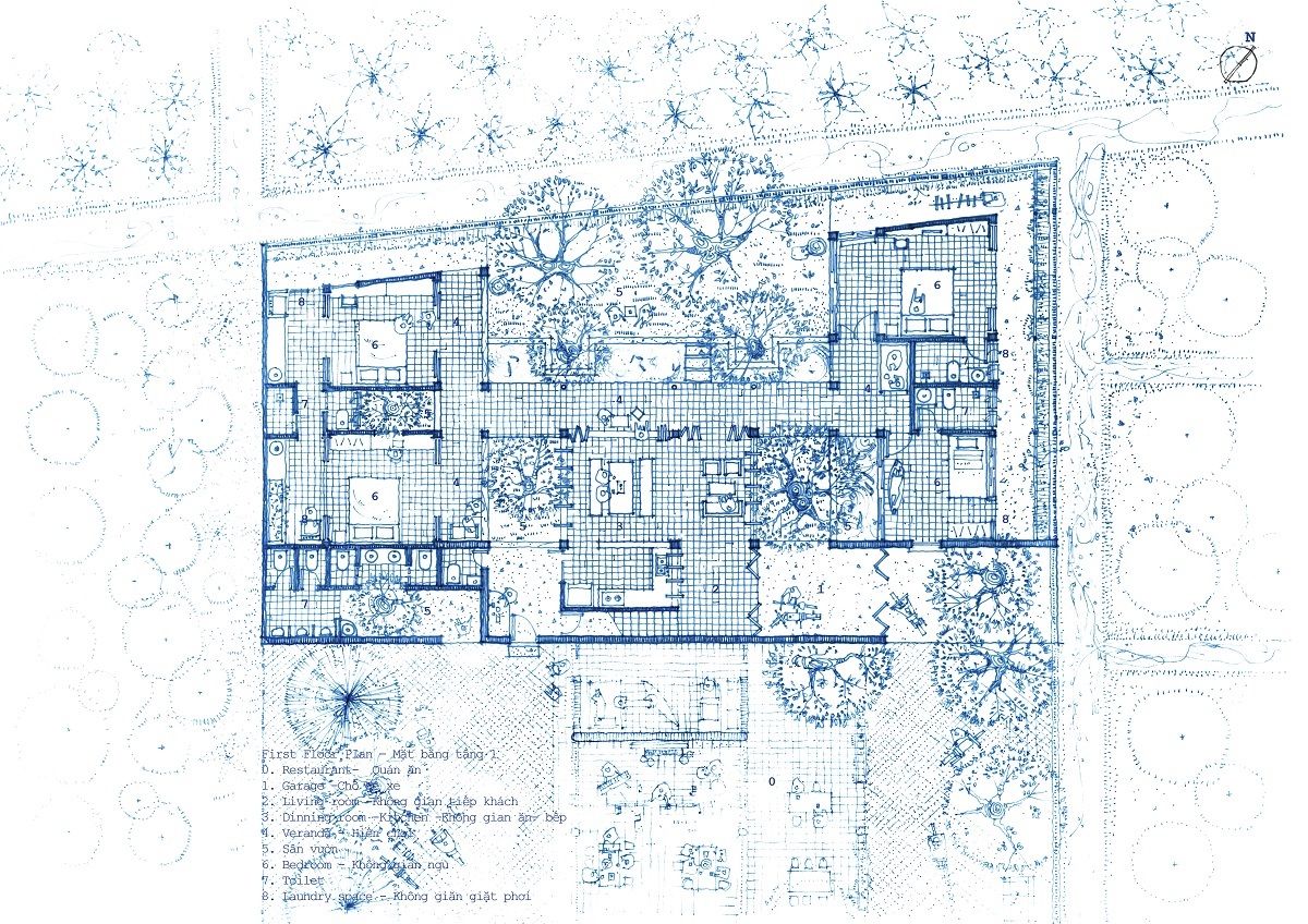 绿意盎然,Binh Duong 别墅的环保设计-16