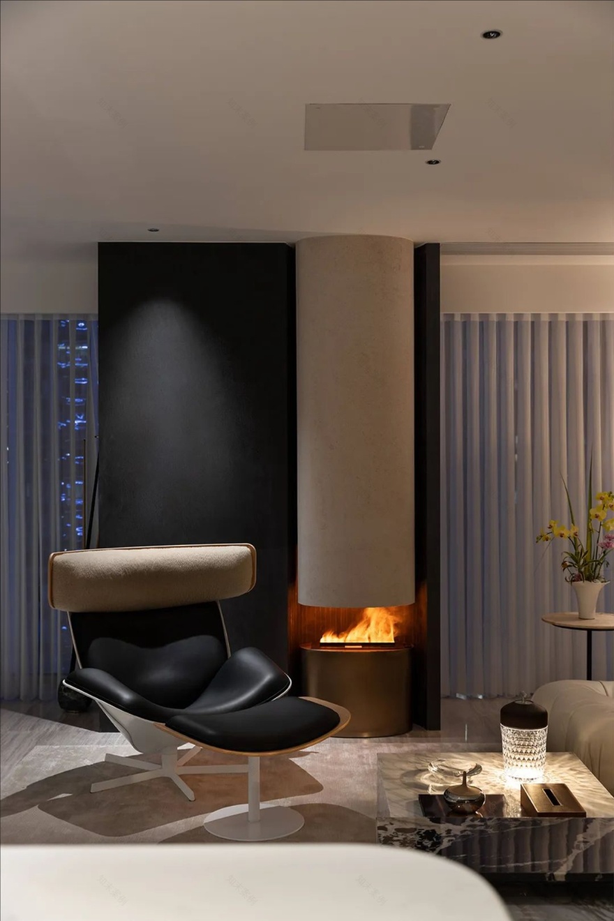 意韵江畔|杭州深蓝国际 270 平设计丨中国杭州丨杭州万璞空间设计-20