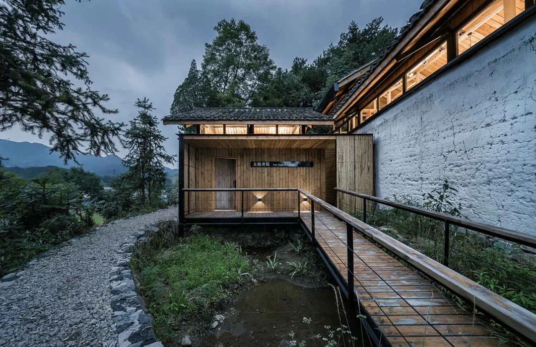 安徽霍山太阳乡书院 · 稻田之上的生产性景观与室内设计丨中国六安-35