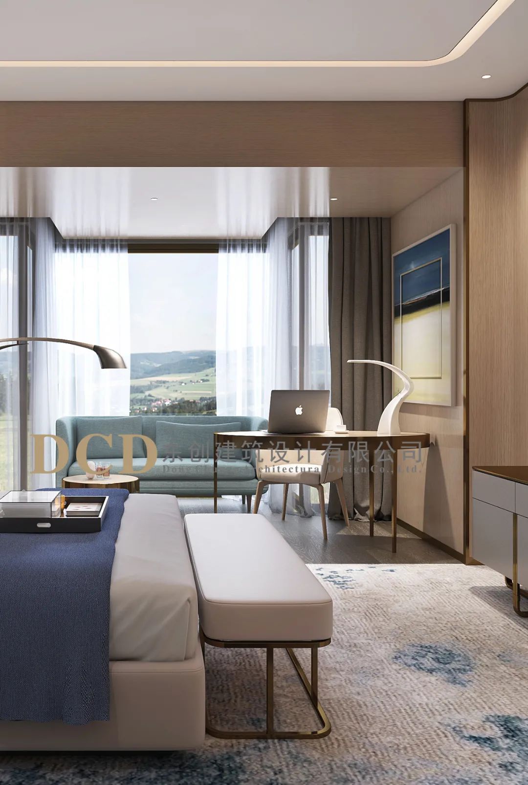 顺德东创设计酒店 | 原木风打造自然人文空间-51