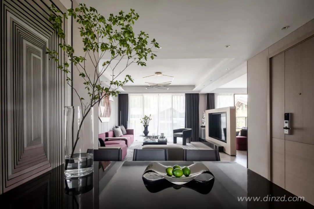 广州 185㎡叠墅样板间,演绎轻快都市生活-10