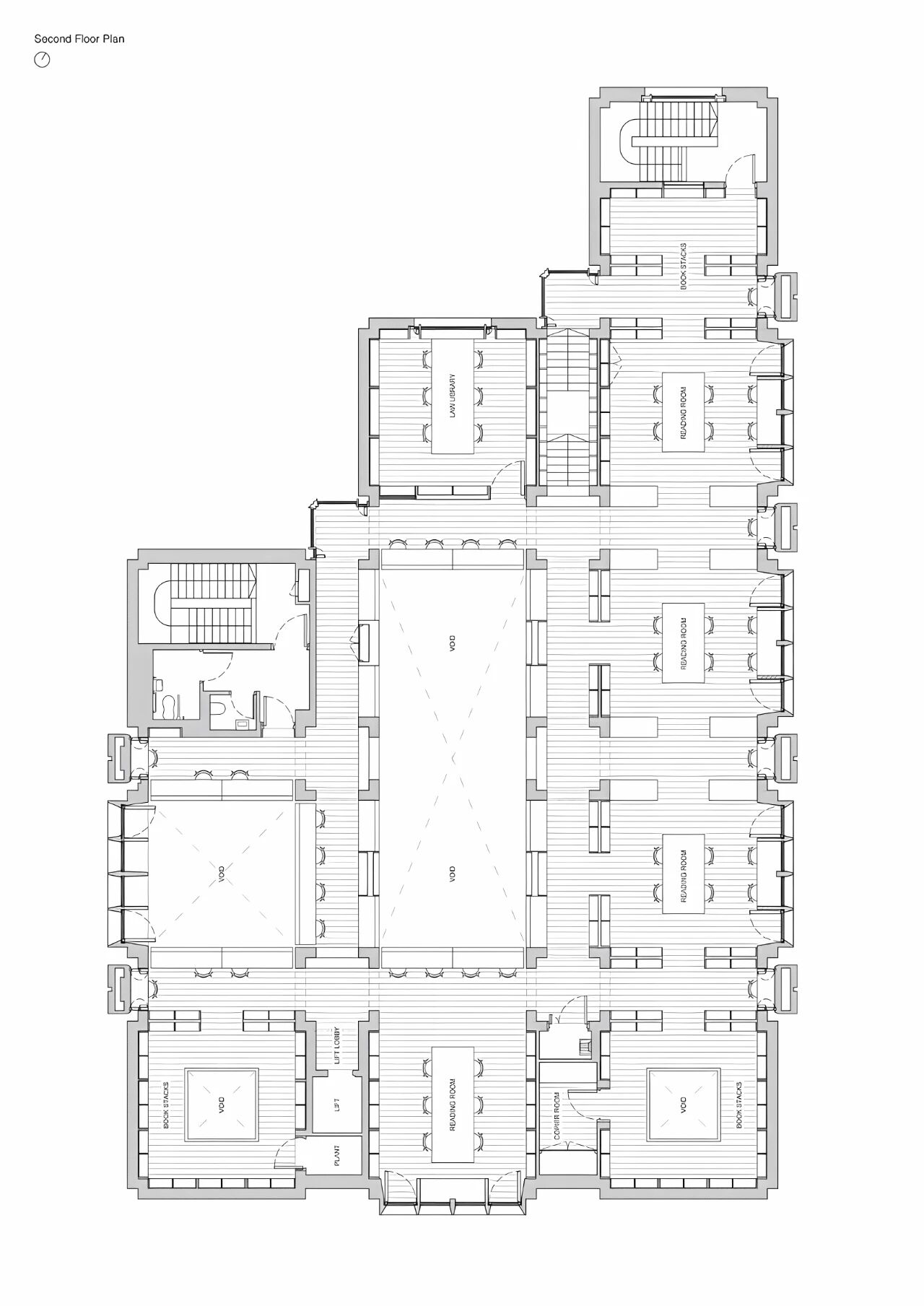 剑桥大学抹大拉学院图书馆丨英国剑桥丨Niall McLaughlin Architects-28