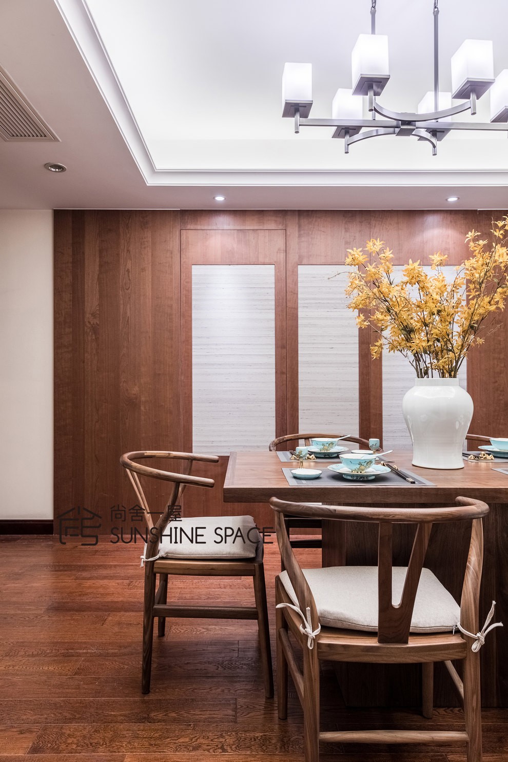 西溪蝶园250m²新中式住宅  尚舍一屋-17