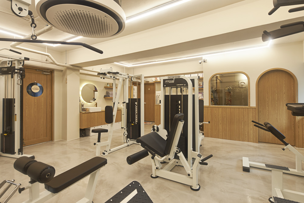 简约时尚 25 坪运动空间设计-4