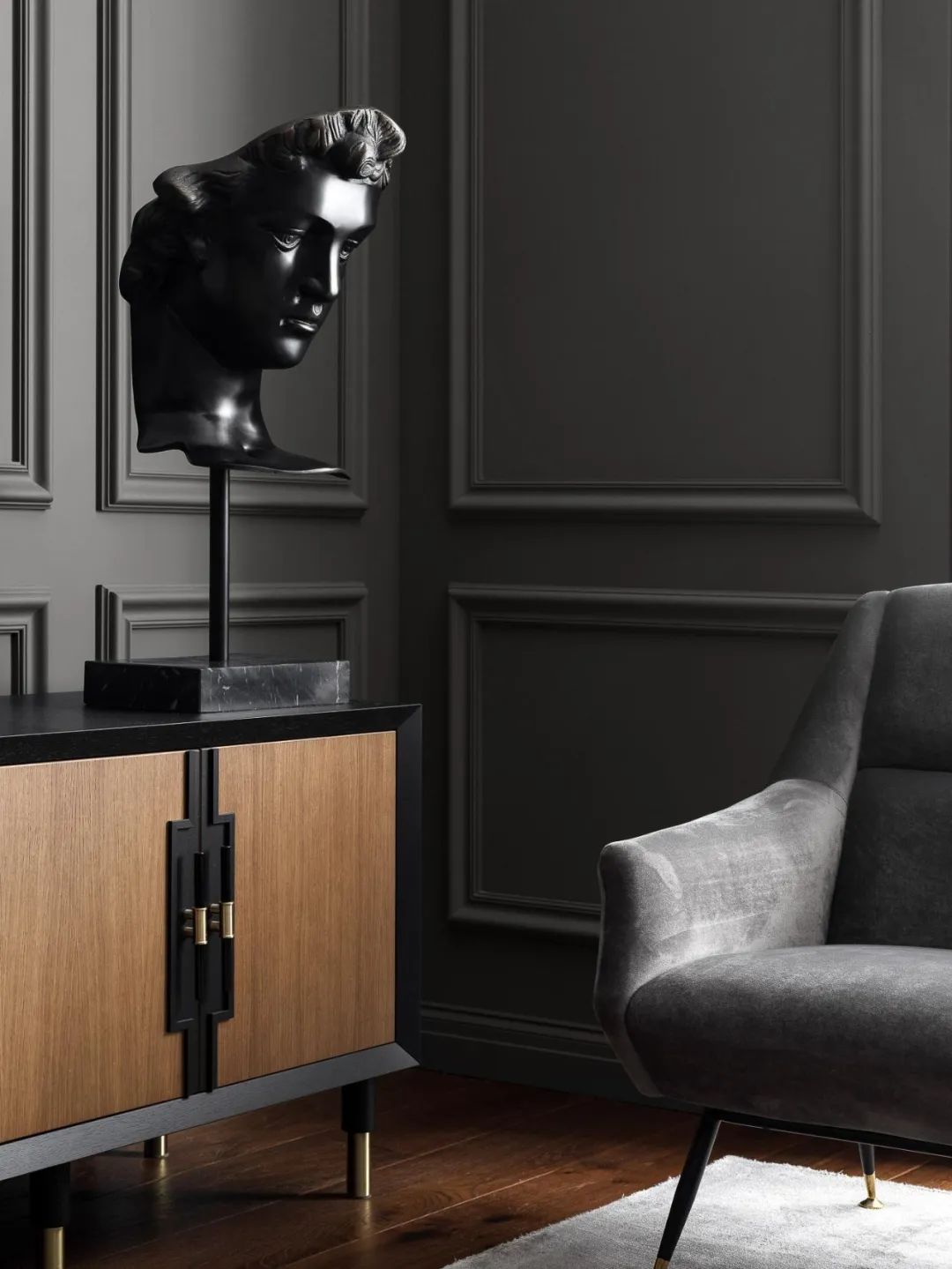 巴黎风格公寓设计丨Mila Morgunyan-5