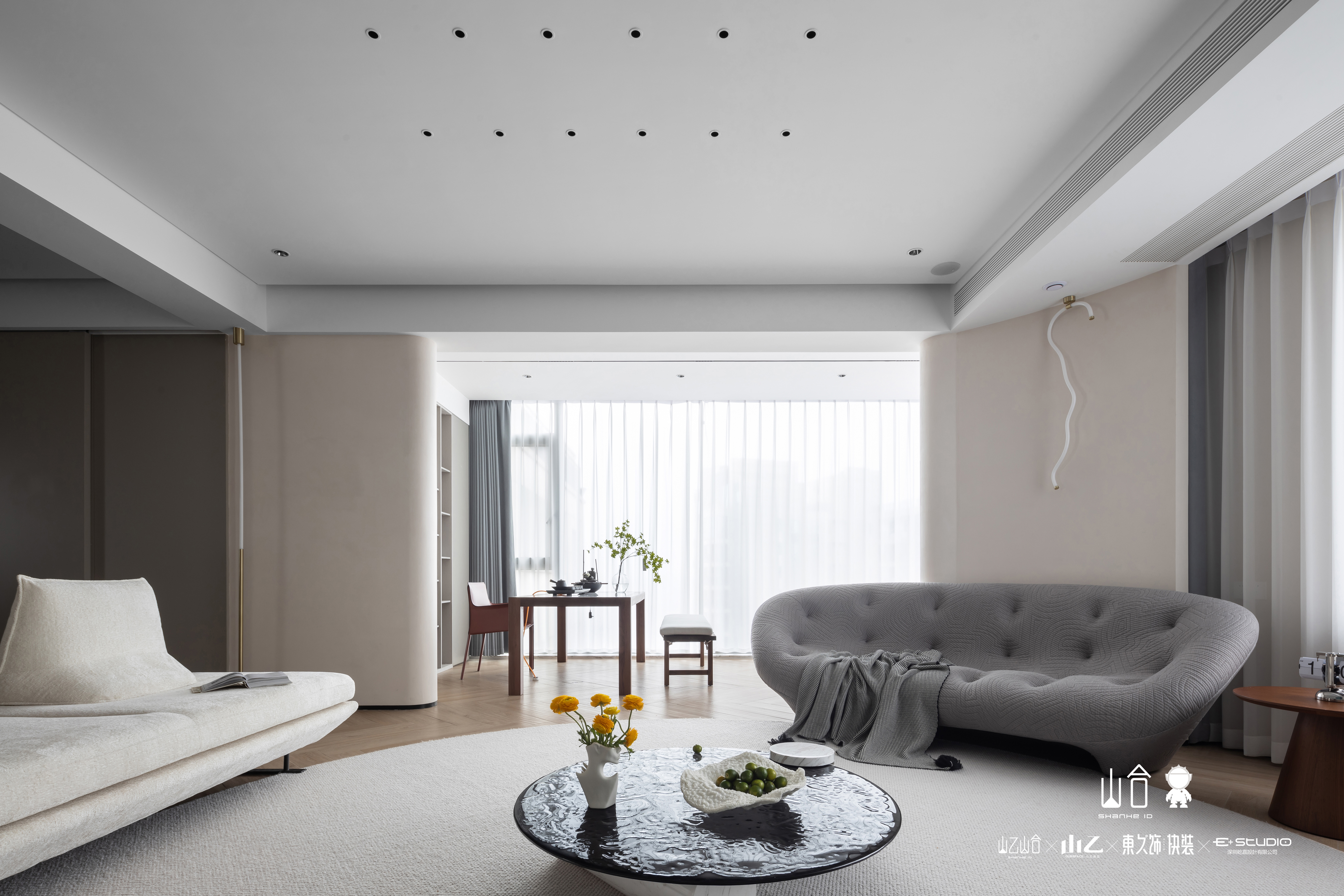 山乙山合|长沙湘江壹号实景-0