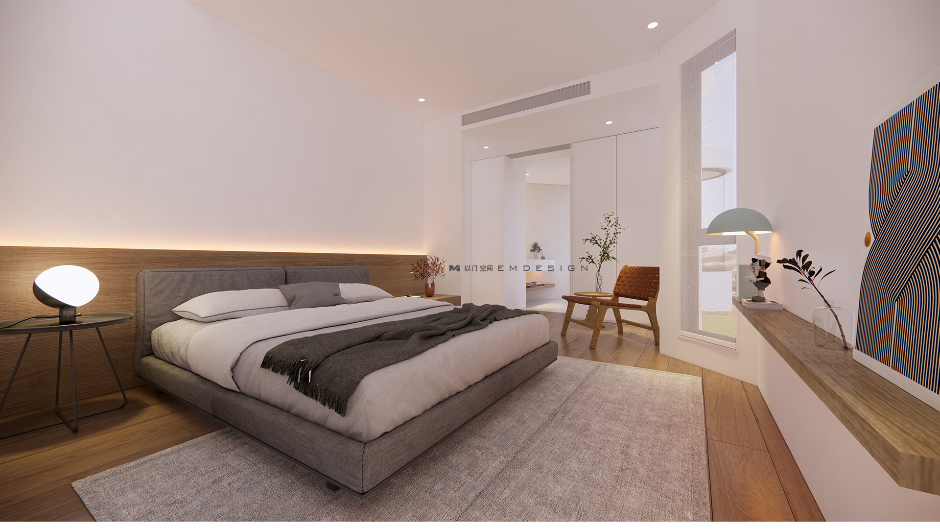 打造现代简约的舒适办公环境丨至域,以门空间设计-9