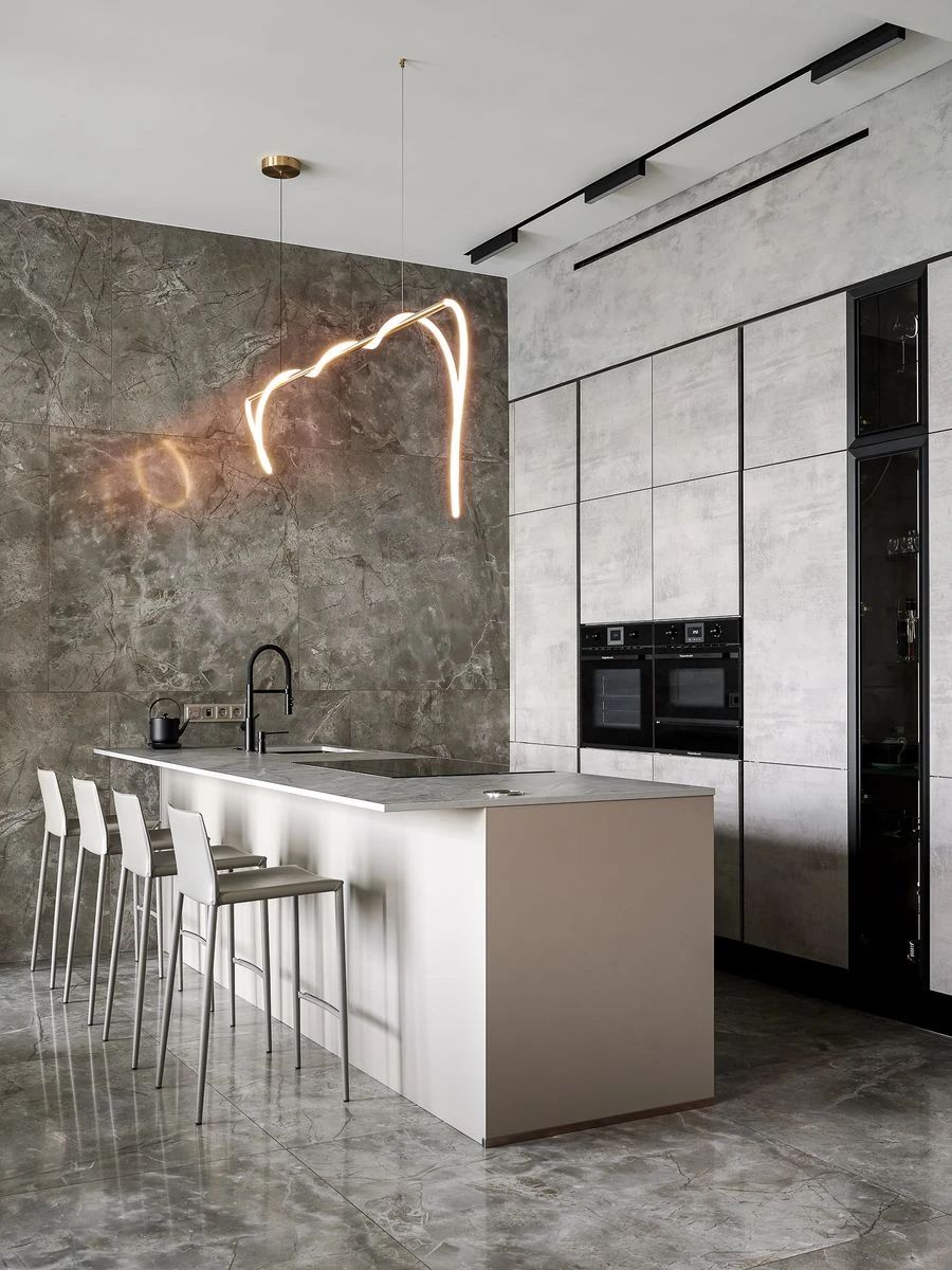 父女俩的 130㎡公寓设计丨Anastasia Senko-17