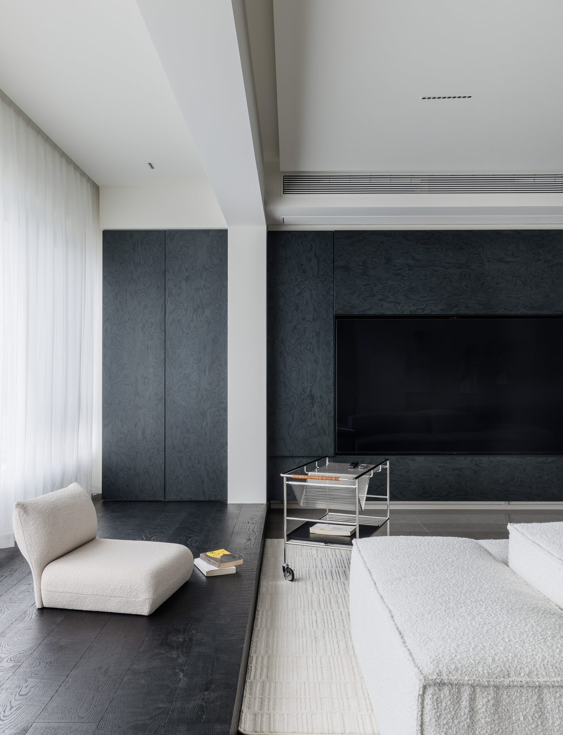 142平精装修改造蓝调新家丨中国北京丨研己设计-26