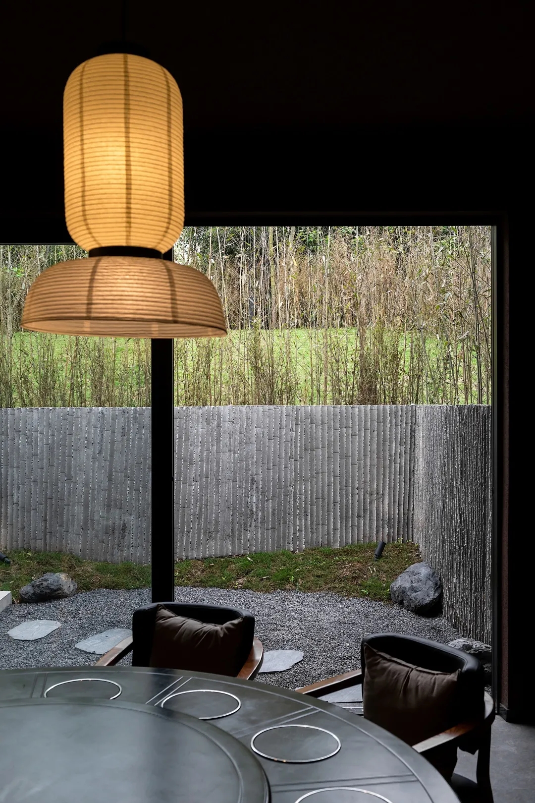 修竹间 · 禅意与自然共生的餐饮空间丨中国重庆丨言隅空间摄影-30