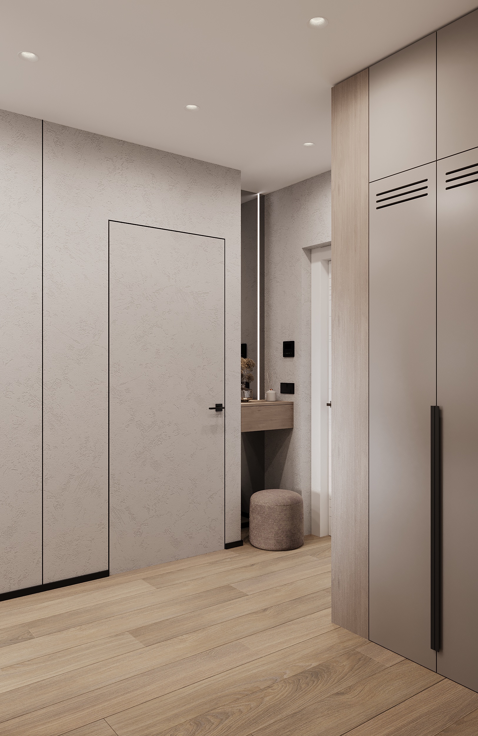 Apartment in Beige Tones | 3D Interior Visualization-5