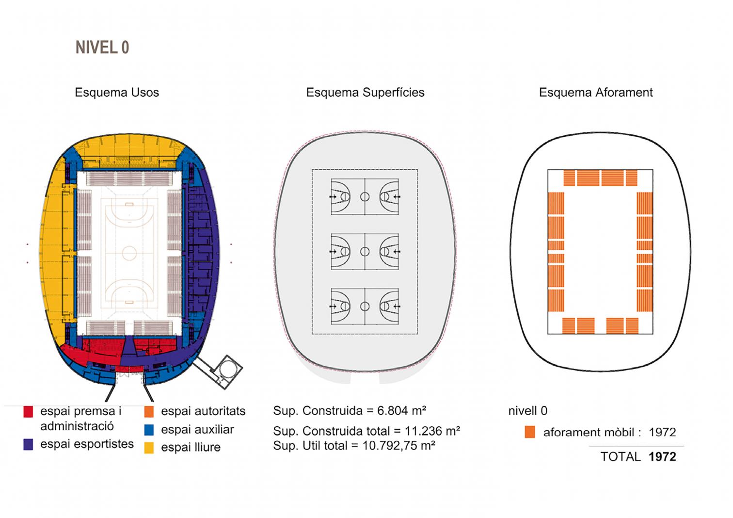 西班牙 Tarragona 市“Palacio de los Deportes Juegos Mediterráneos”体育场馆-12