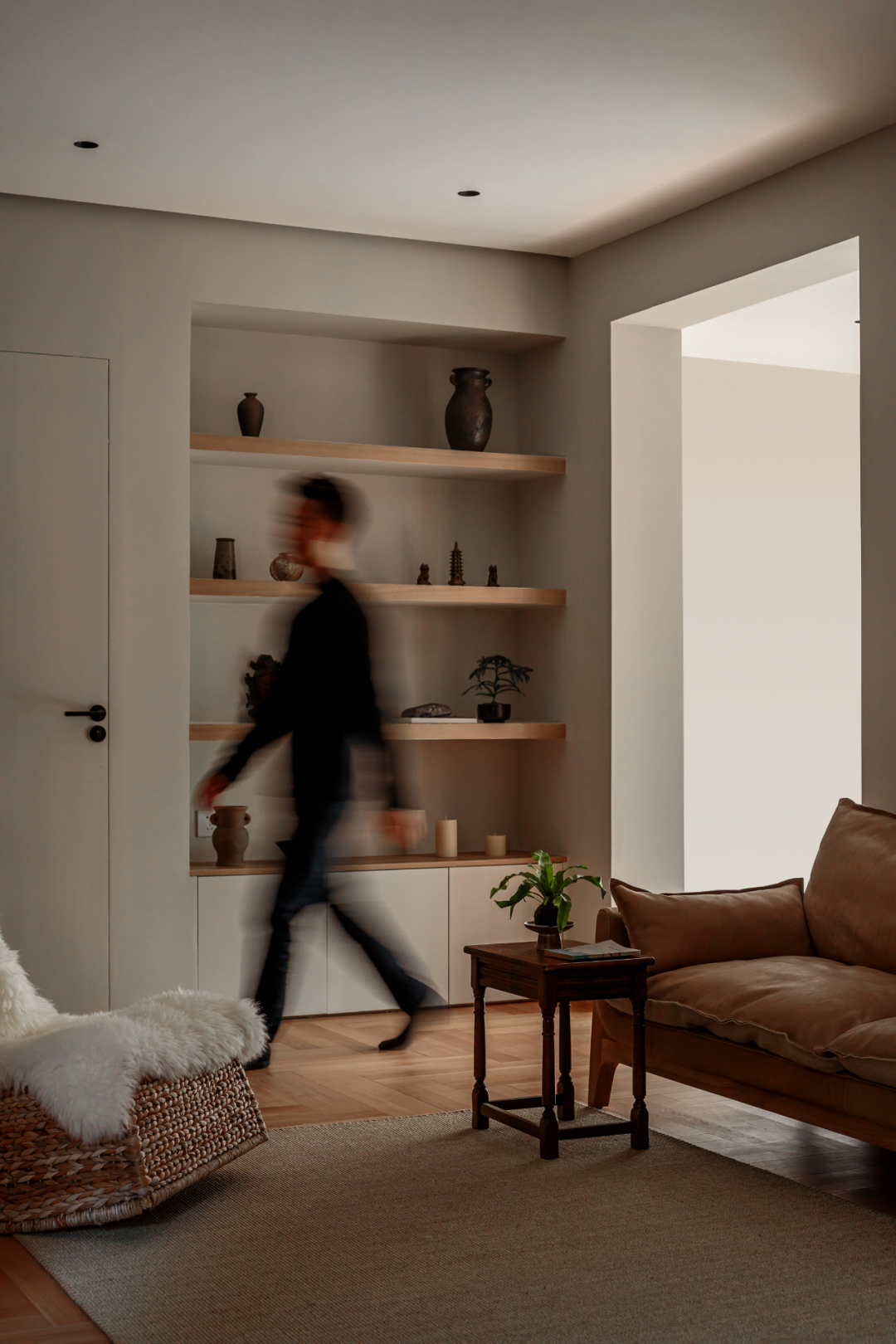 现代简约洄游空间 · 成都自然惬意之家设计丨中国成都丨成都宏福樘设计-20