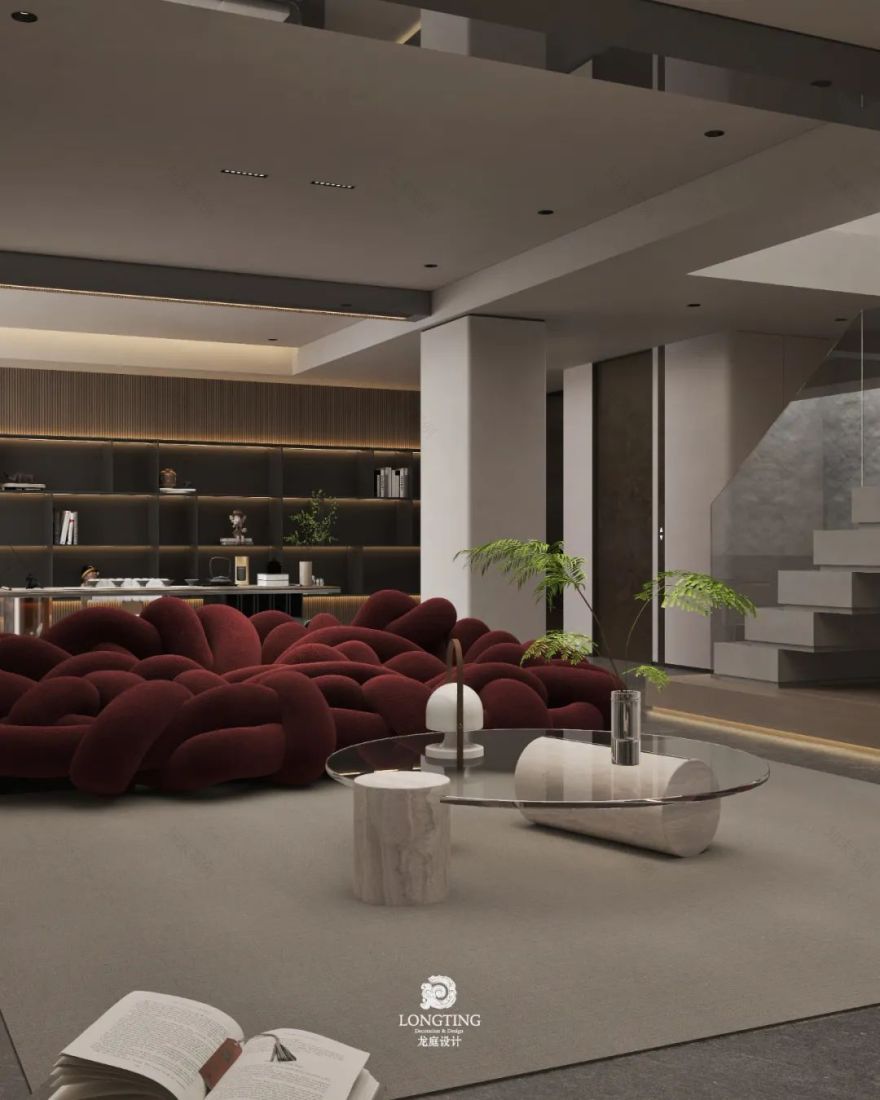 汀泽湾自然优雅家居空间设计丨龙庭设计-24