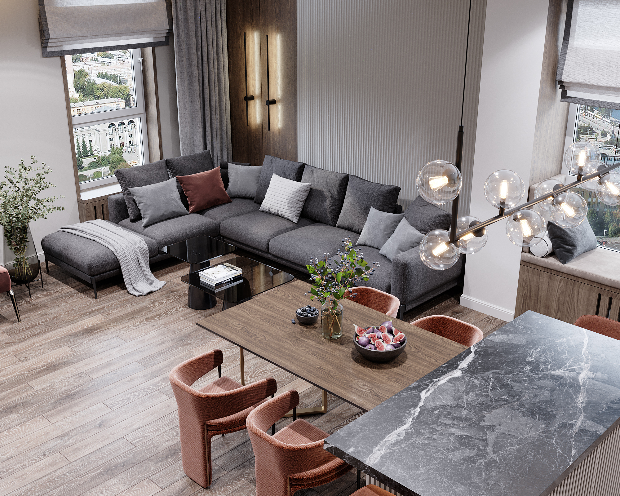 室内 3D 可视化设计丨Goroh 建筑与设计局-52