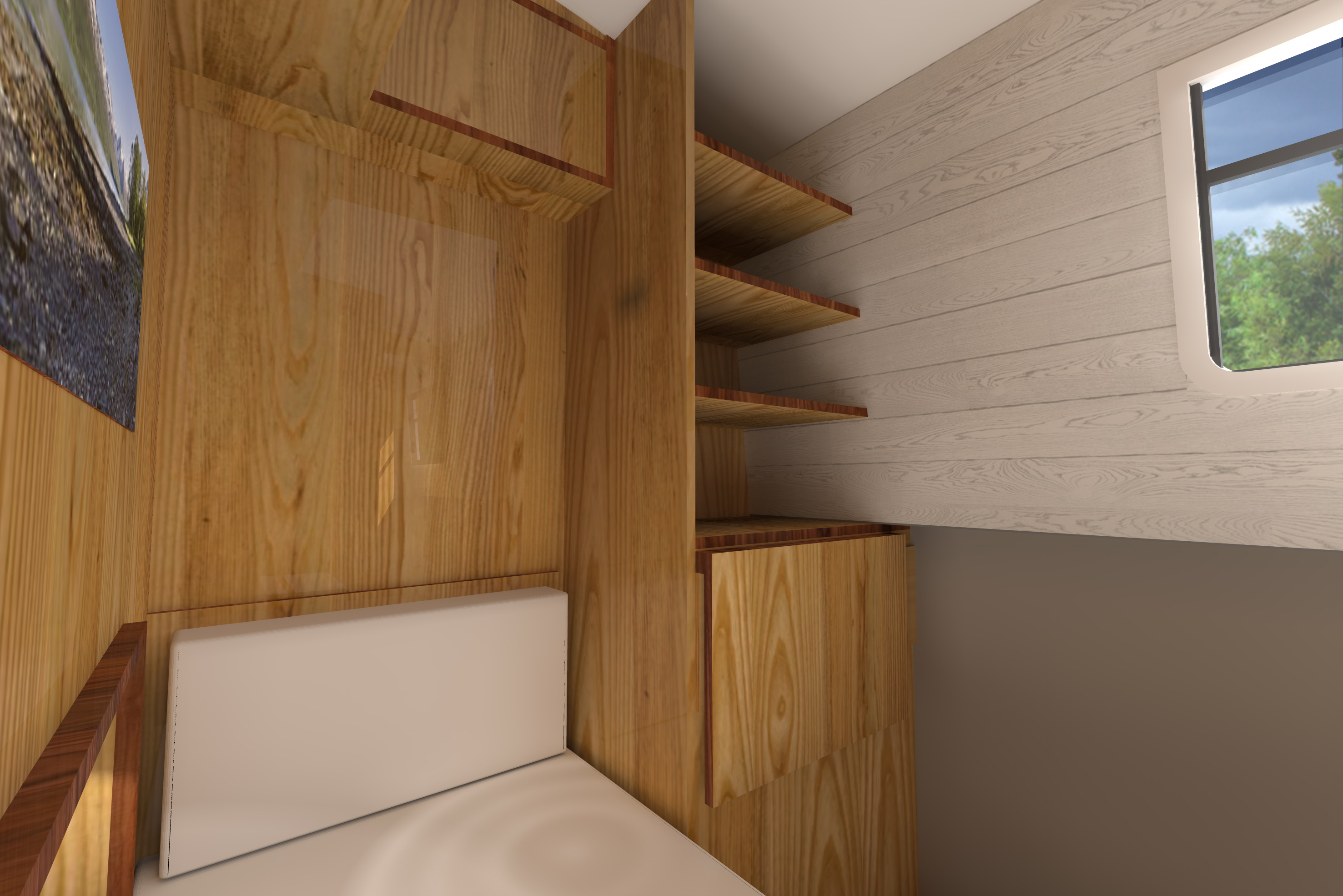 CANAL BOAT mod layout, Bobie shelves for teddy bears-7