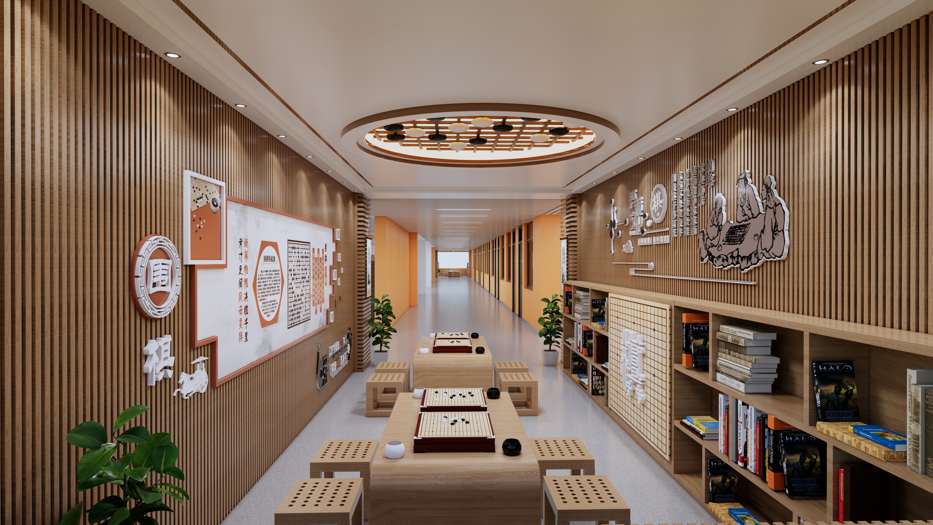 学校读书角设计-0