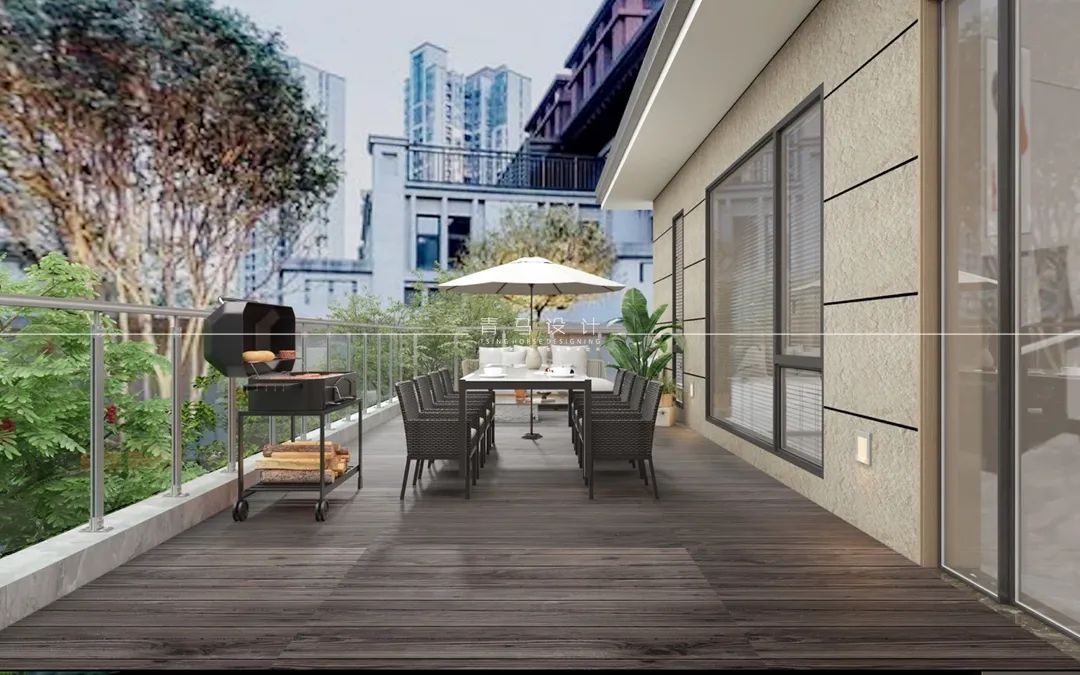 中南紫云集顶跃现代轻奢空间丨青马别墅空间设计-65