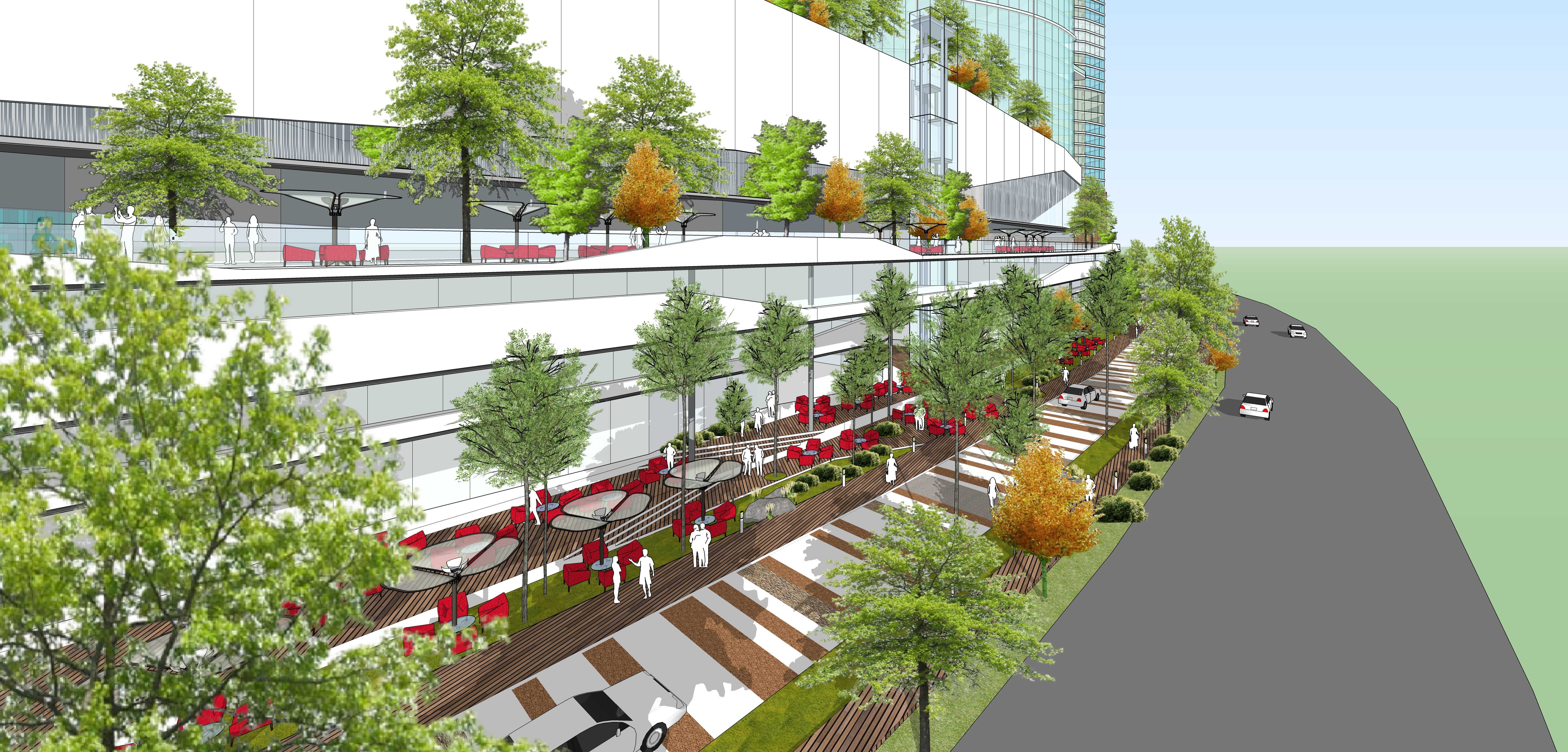 混搭风开发与总体规划 | 多业态综合体设计展示-20