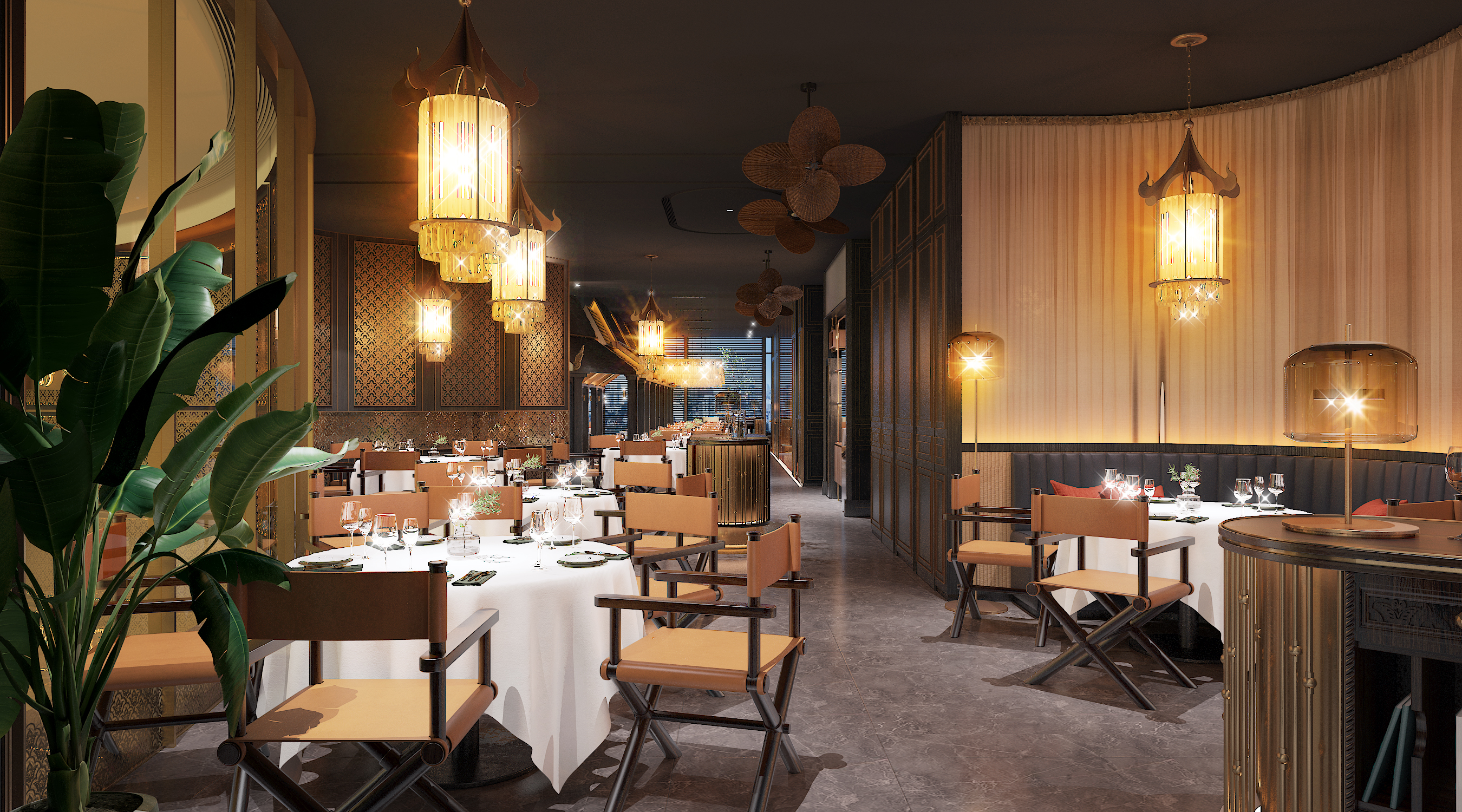 泰珍荟 · 星空屋顶下的东南亚风情餐饮空间-17