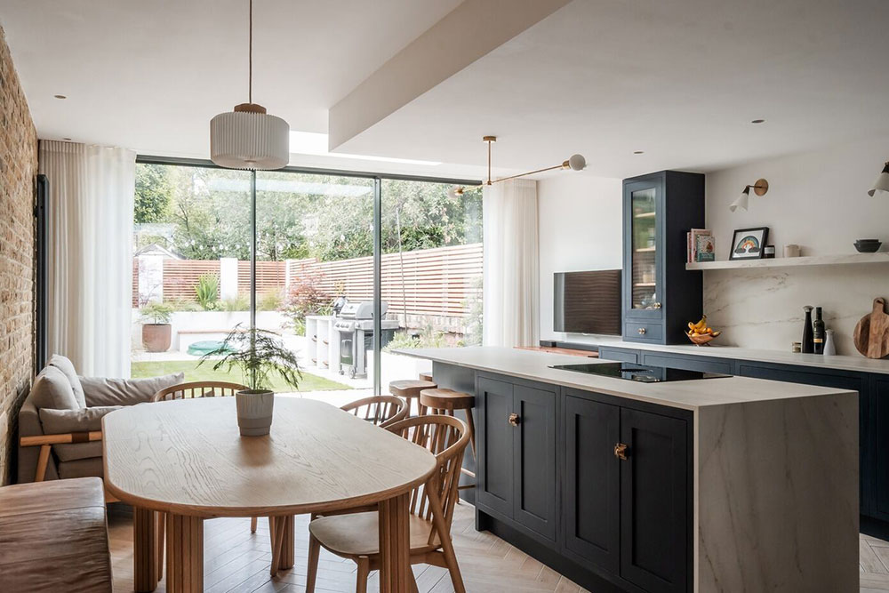 伦敦舒适温馨的翻新联排别墅-7