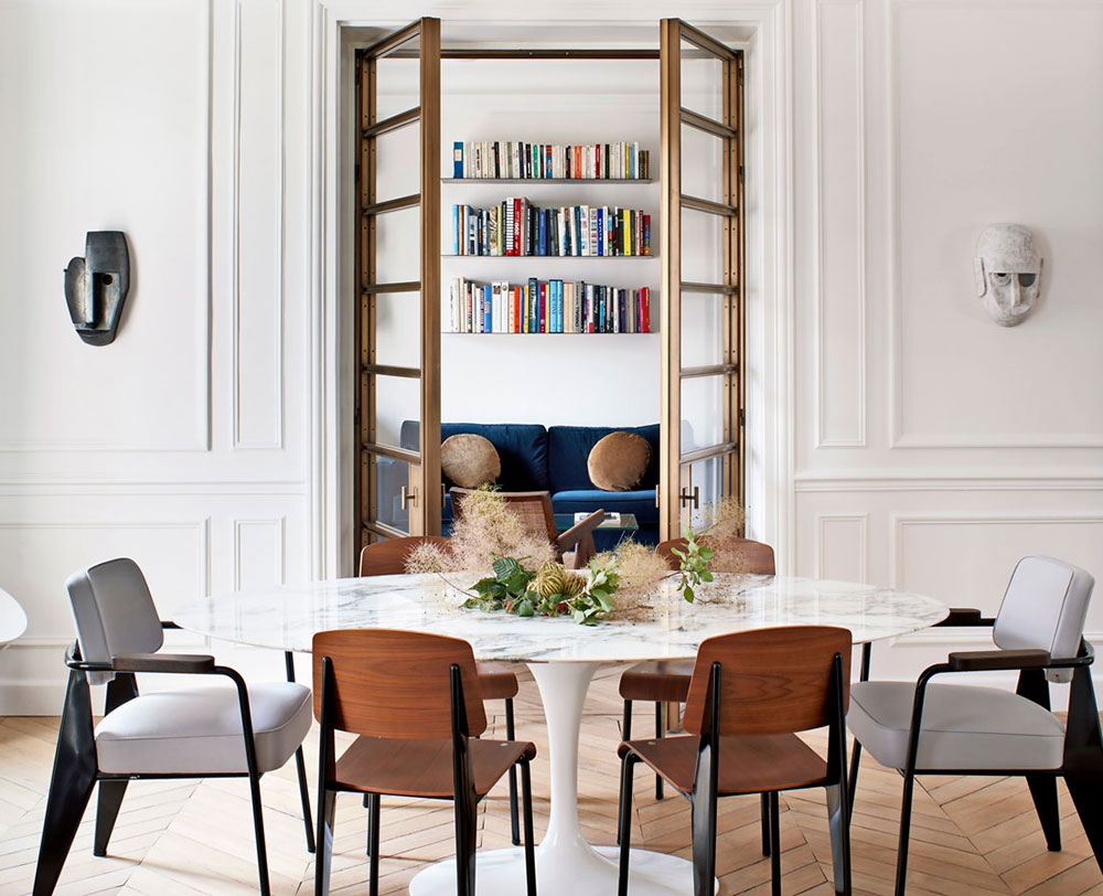 巴黎十九世纪老屋精致设计公寓-1