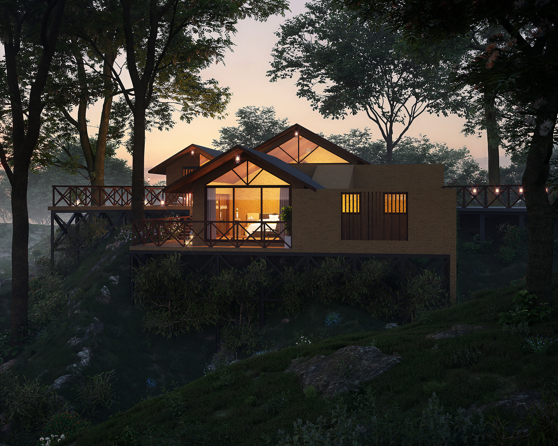 周末住宅丨EDGE DESIGN-7