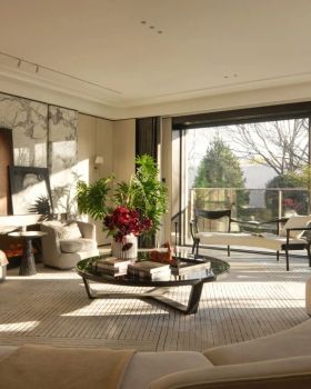 北京潤園328大平层丨中国北京丨LYZD李益中设计