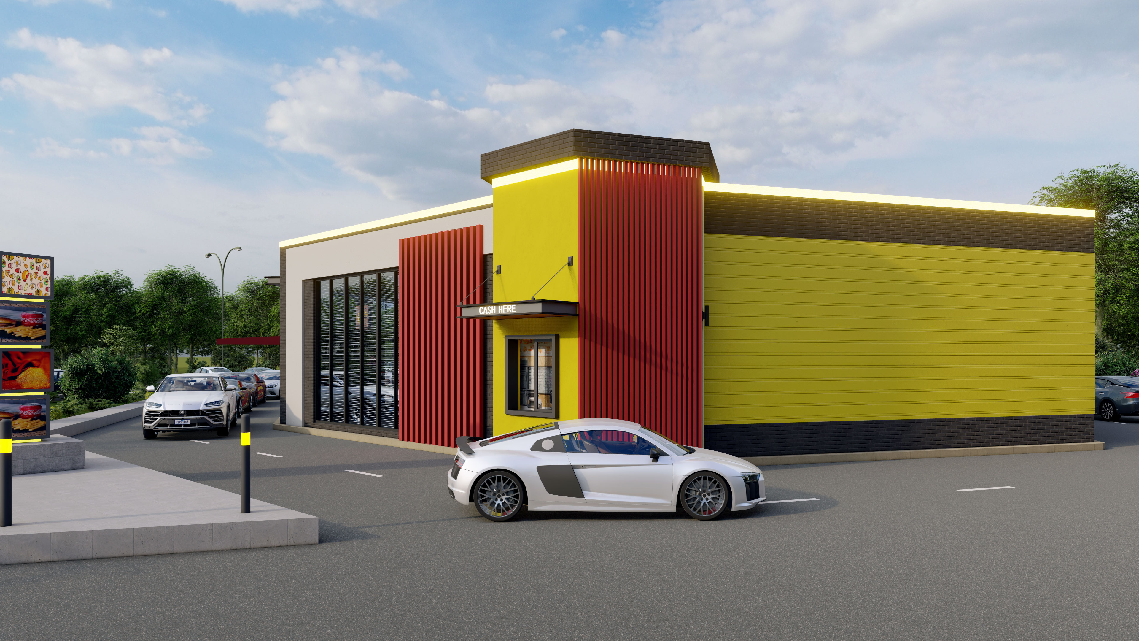 Fast food restaurant Design-5