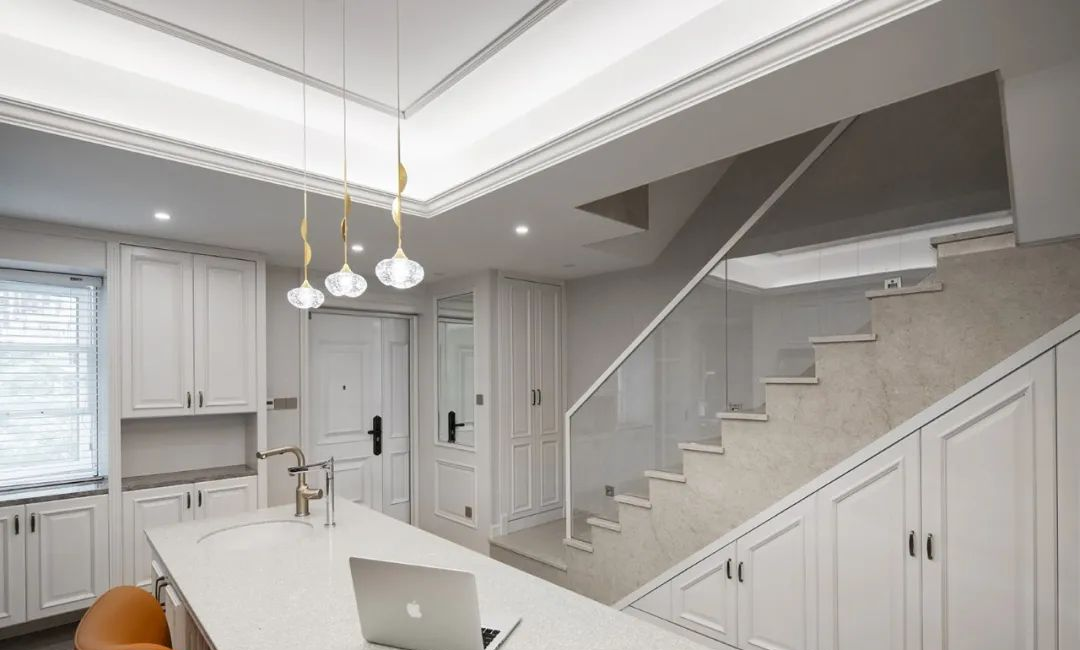 160㎡美式轻奢别墅,温馨空间与高效利用的完美结合-19