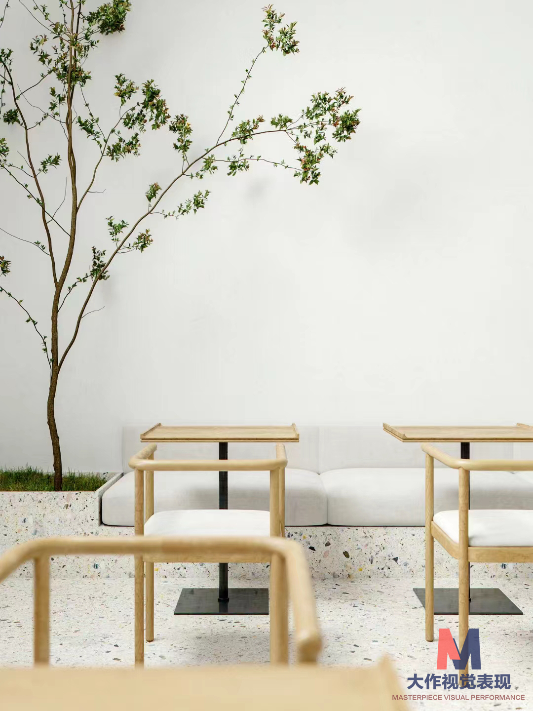 现代极简小餐厅-8