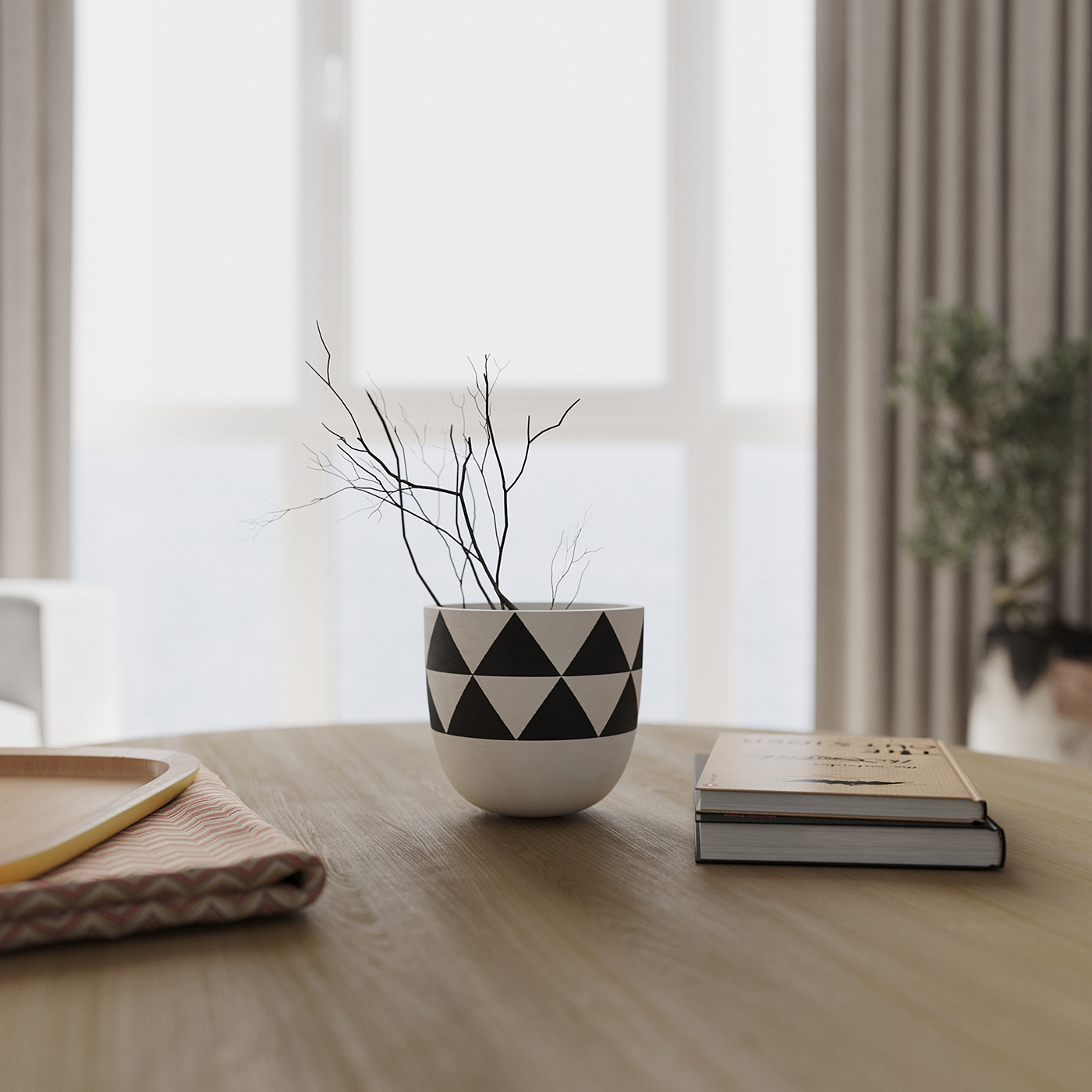 白色系简约风小空间设计                     -3