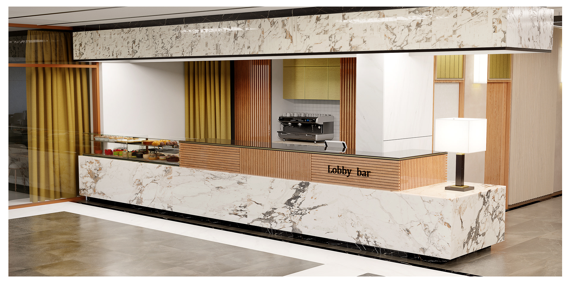 Вестибюль гостиницы-13