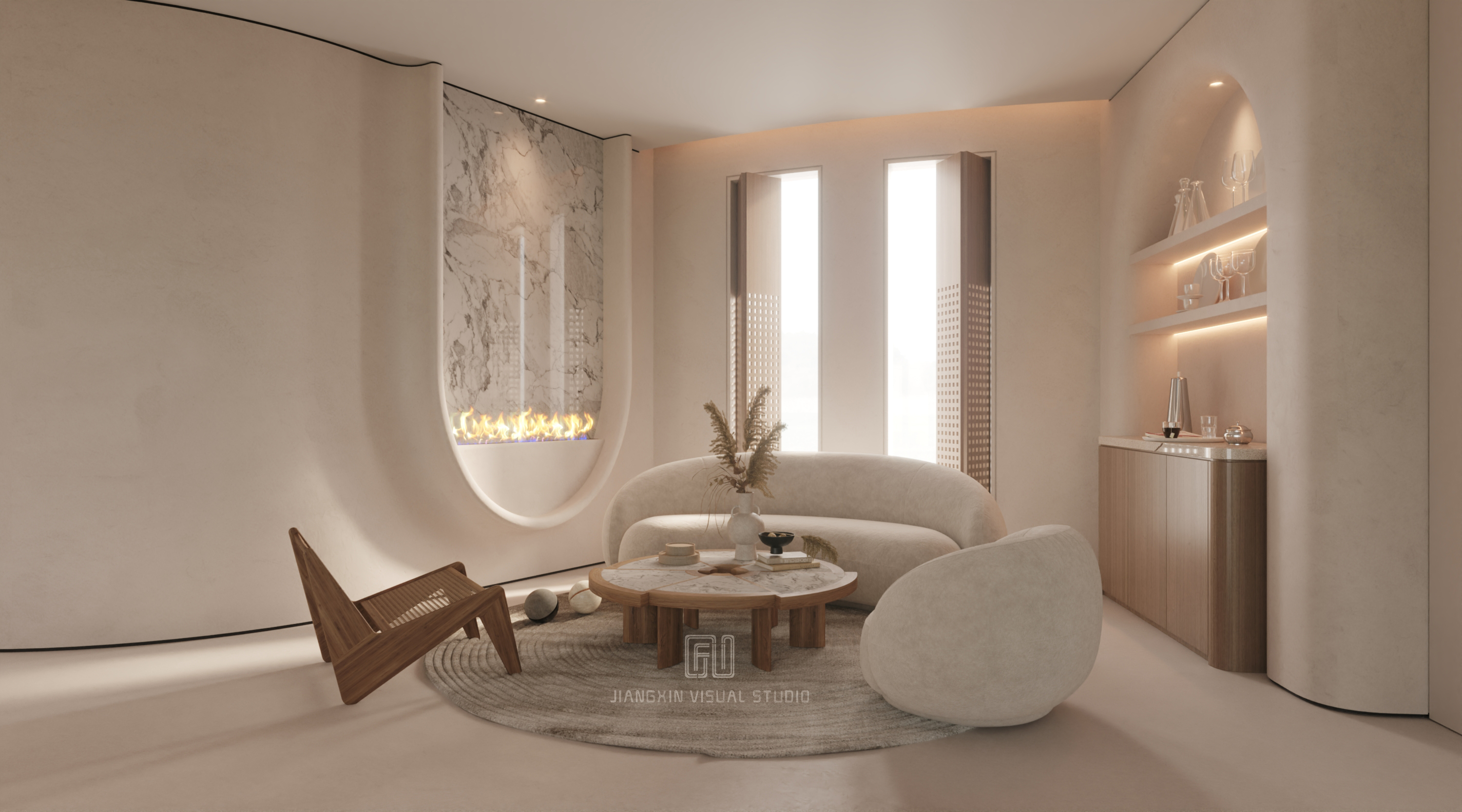 现代简约办公空间设计-64