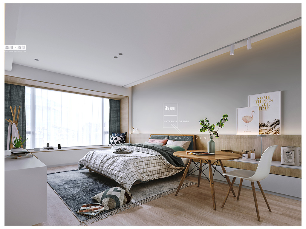 香山美墅 155㎡北欧风凉居，个性定制诠释生活美学-3