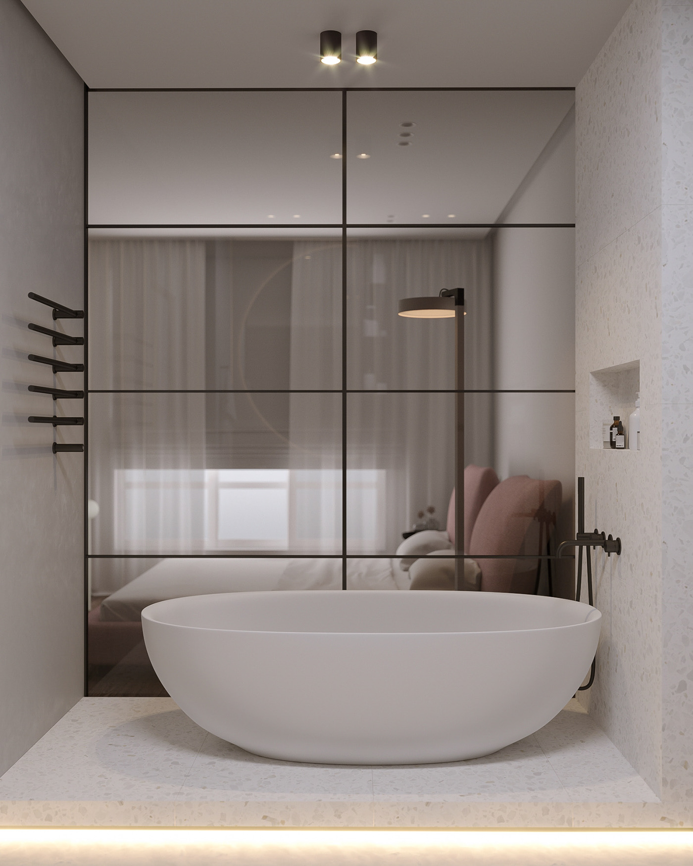 60㎡小空间公寓设计 邂逅轻柔质感，至臻至美的-18