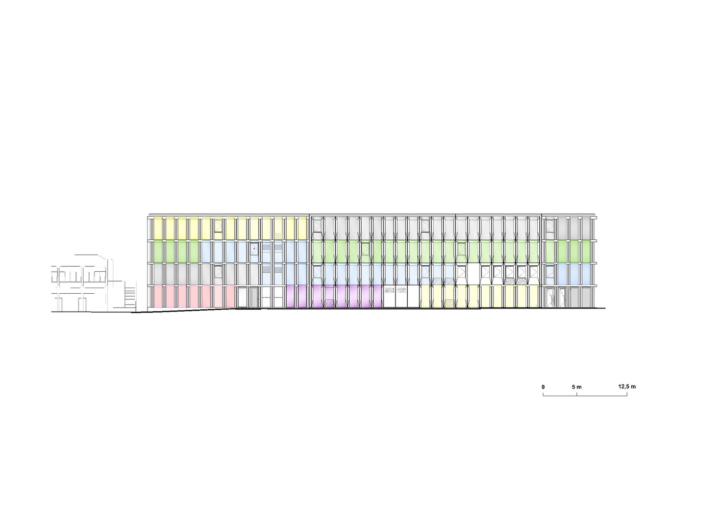 法国尼斯 Simone Veil 中学,融入环境的和谐设计-66