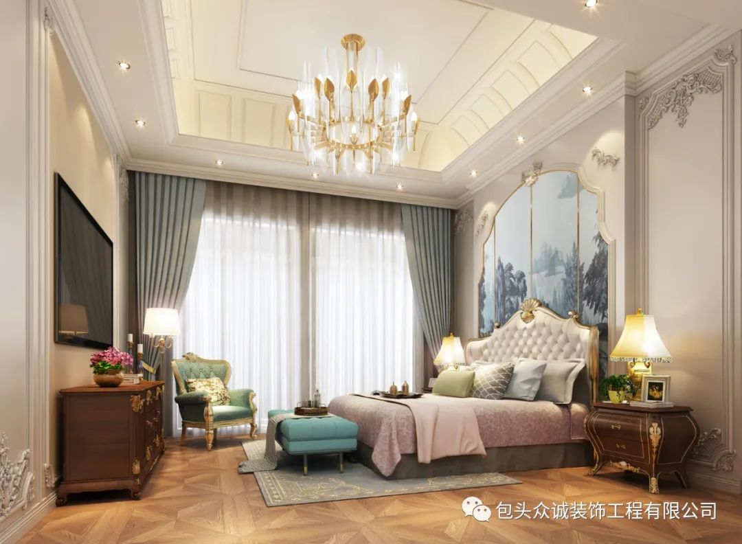 鄂尔多斯新中式住宅丨中国鄂尔多斯丨众诚装饰-22