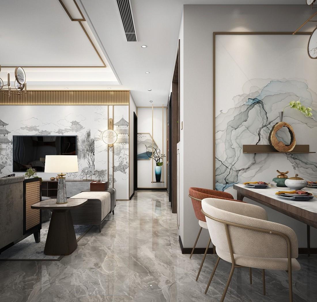 
舞邂庭台烟雨中丨云端点墨设计 -9