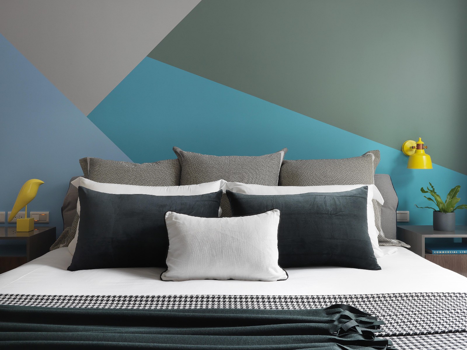 几何色彩魅力  奥朴空间创作-21