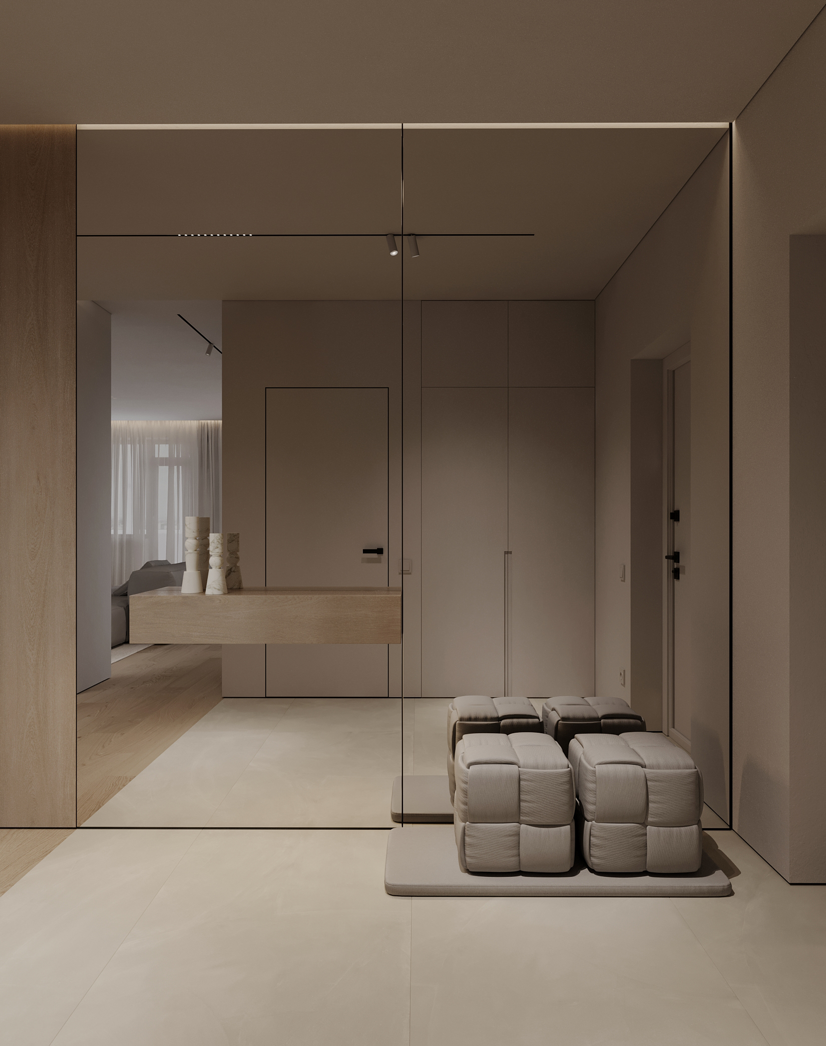 ЖК:Александровский 公寓室内设计项目丨俄罗斯车里雅宾斯克丨Ananev Architects-14