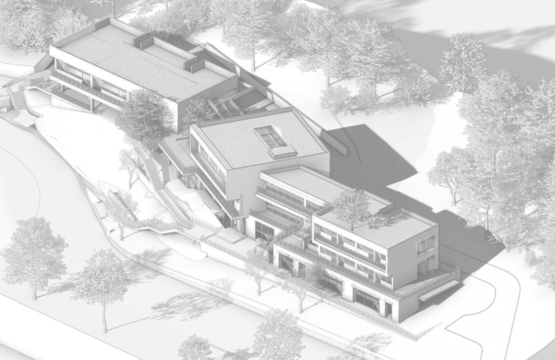 因石而立栖木为生|我院设计的浙江农林大学古树名木保护研究院奠基开工！-38