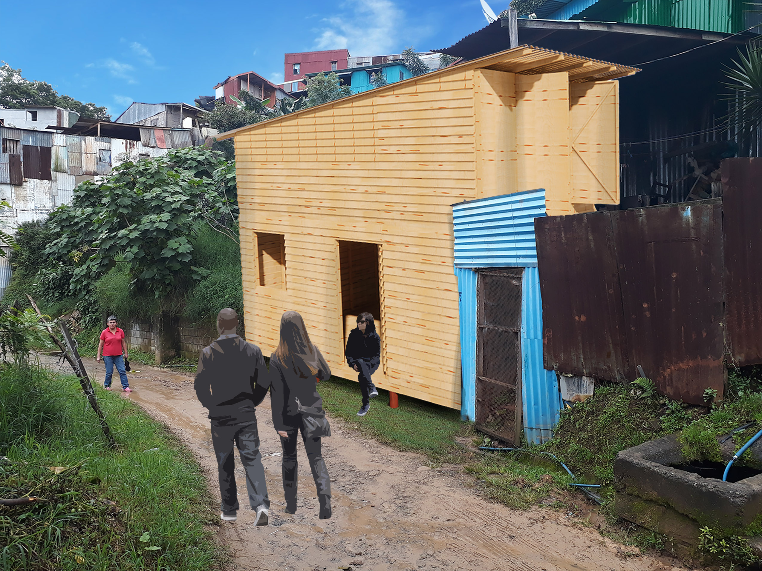 两层应急房屋丨哥斯达黎加丨TECHO 和哥斯达黎加技术研究所-6