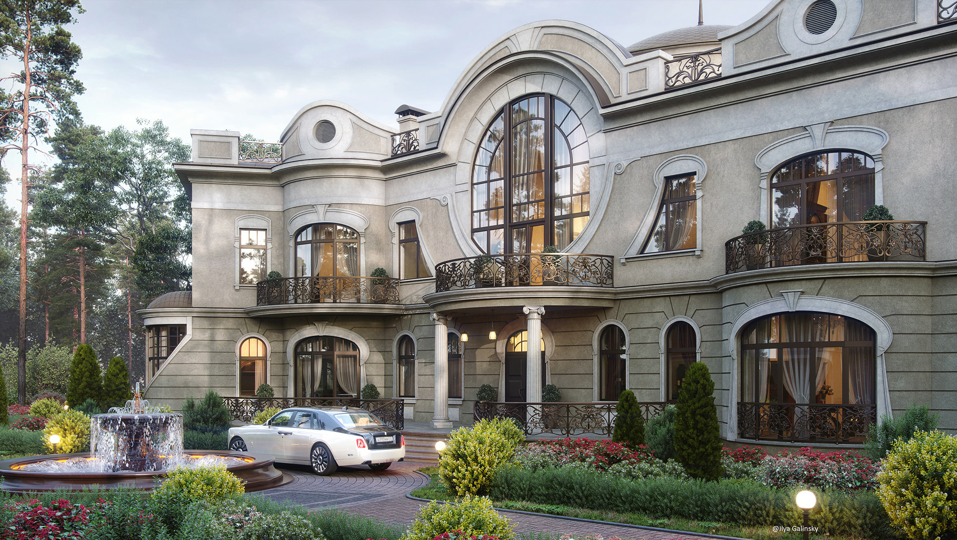 House in Art Nouveau-12