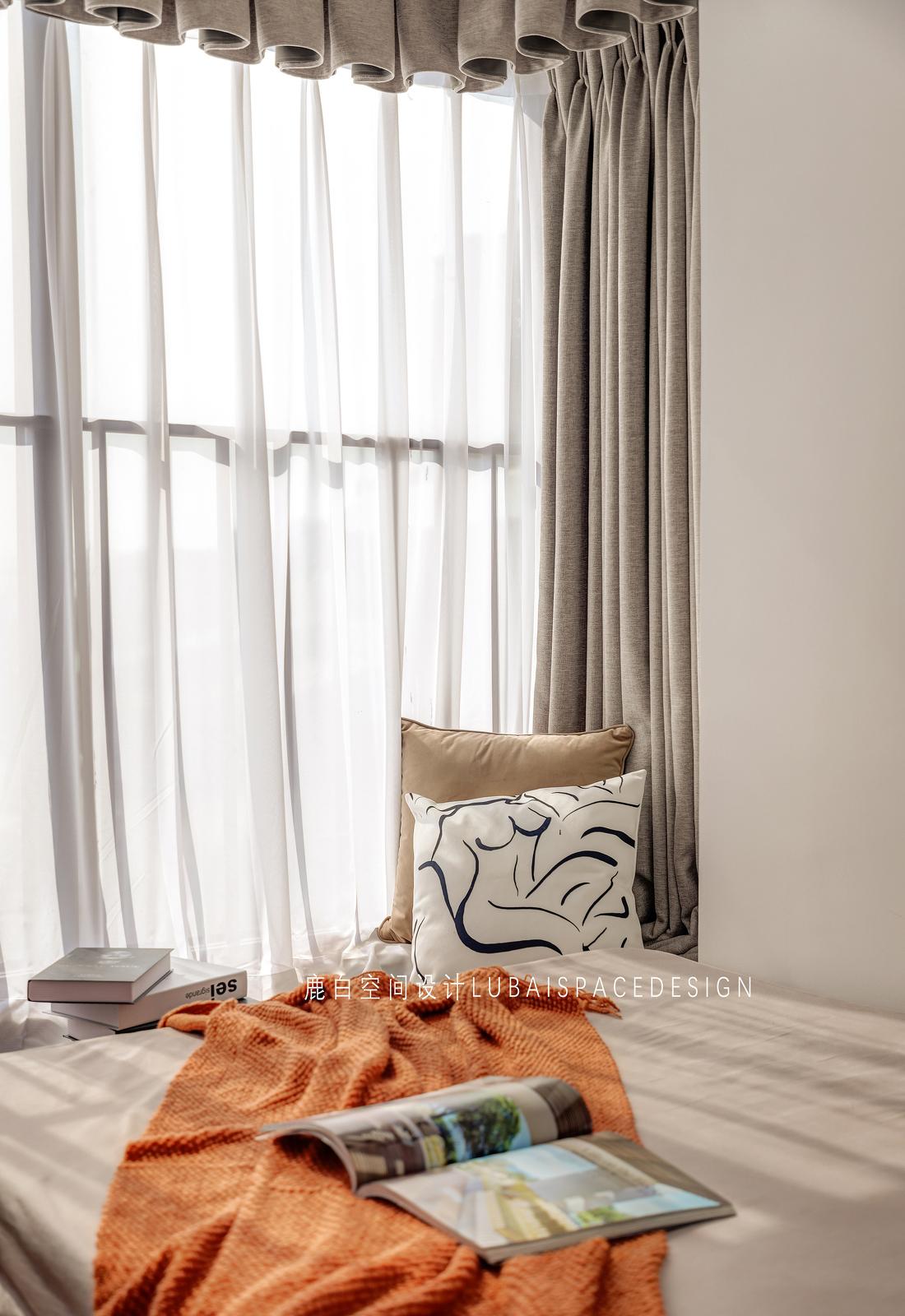 96㎡复古风精装房丨鹿白空间设计-27