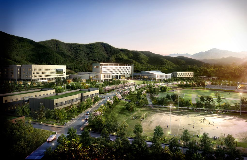 韩国国立警察大学校园规划,融入自然景观的创新设计-13