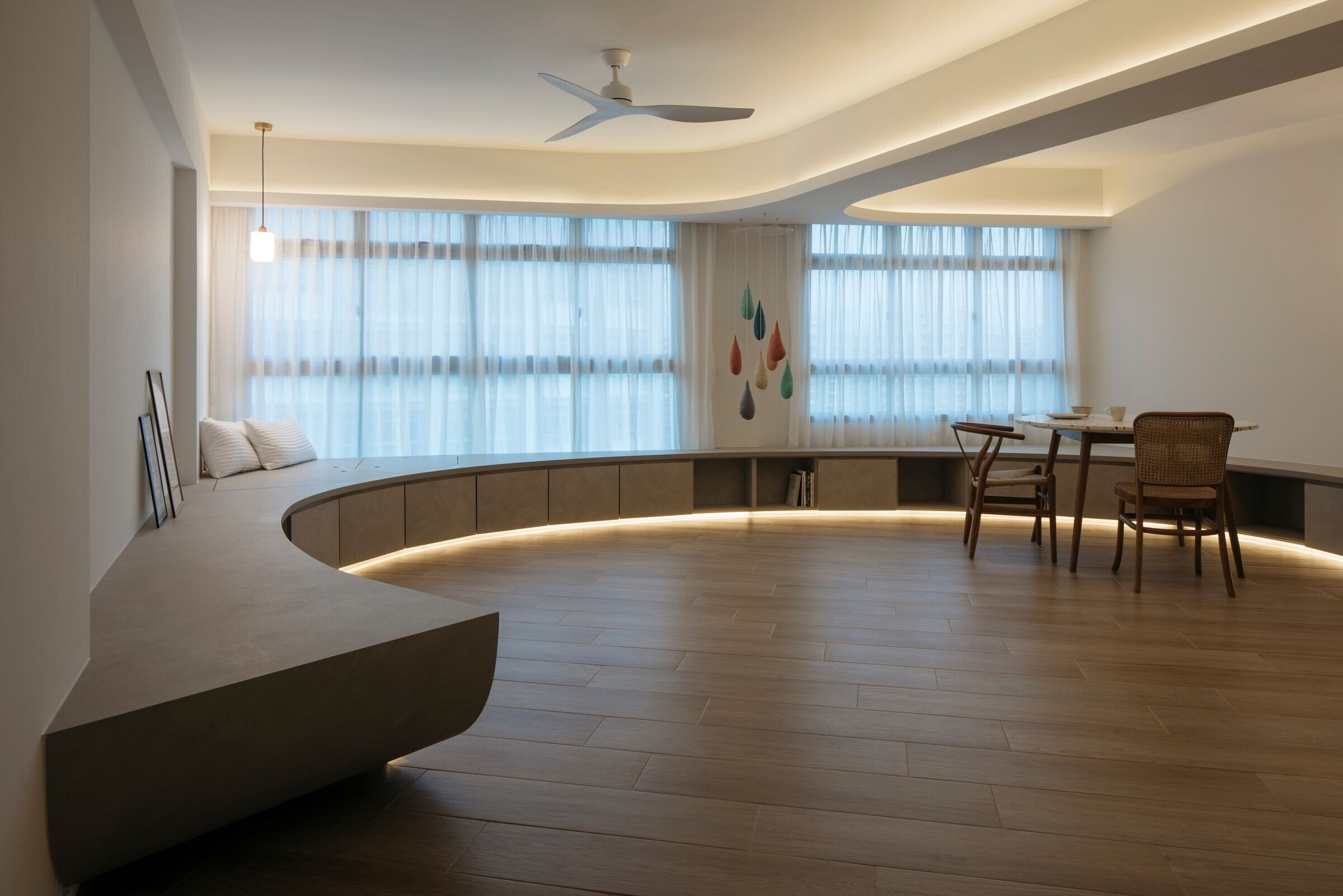 新加坡弧形公寓丨Singapore丨Metre Architects-26