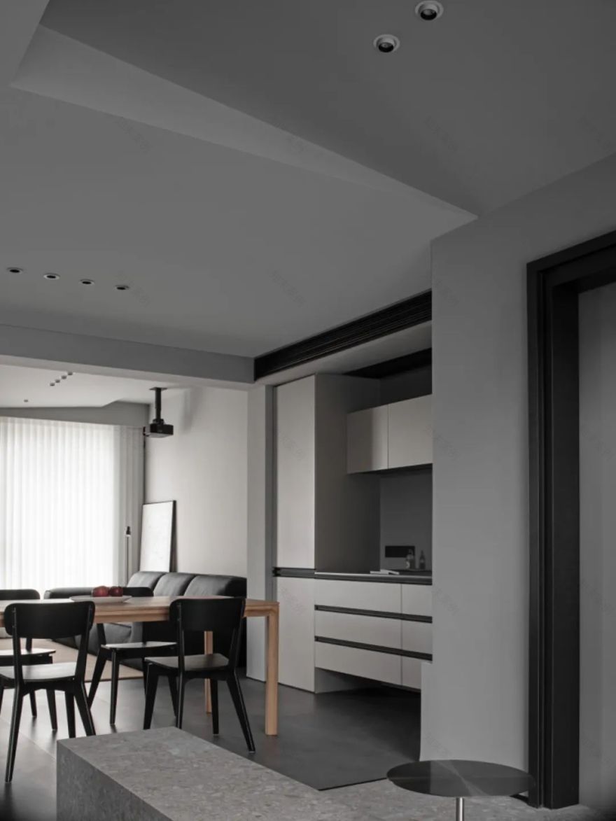 留住设计|爆改220㎡顶层复式,很酷且有趣的二人居丨中国广州丨留住设计(主创设计Zeson庞耀锡)-20